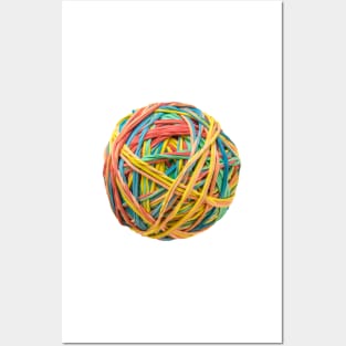 Rubber Band Ball Posters and Art